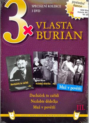 3x Vlasta Burian III. - 3 DVD