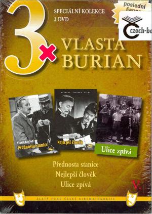 DVD 3x Vlasta Burian V.