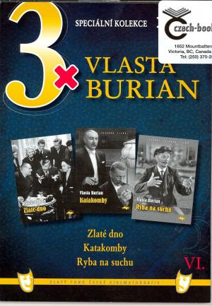 DVD 3x Vlasta Burian VI.