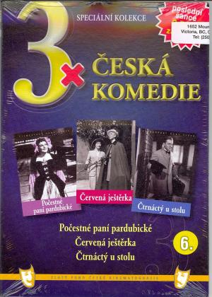 DVD 3x Česká komedie 6
