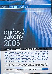CD-ROM Daňové zákony 2005