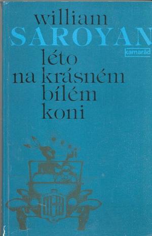Léto na krásném bílém koni USED