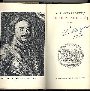 Petr a Aleksěj ANT., 1936 (s podpisem autora)
