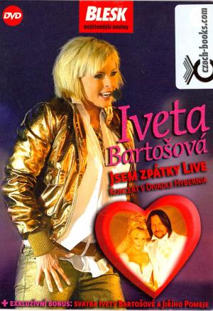 DVD Jsem zpátky Live - Iveta Bartošová