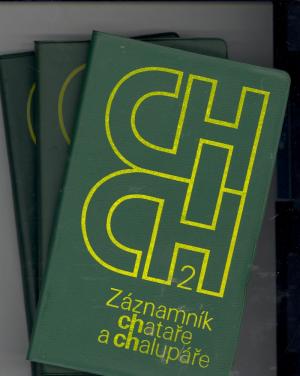Záznamník chataře a chalupáře II-IV. USED