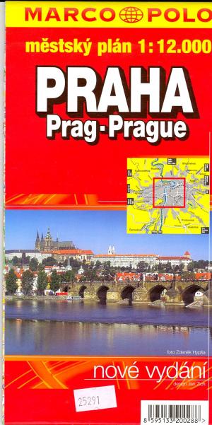Mapa - Praha Prague