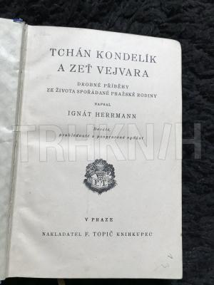 Tchán Kondelík a zeť Vejvara ANT 1926